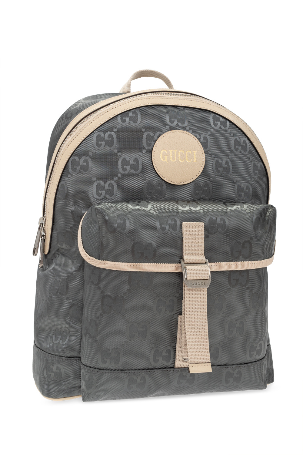 Grey Backpack with logo Gucci Vitkac France